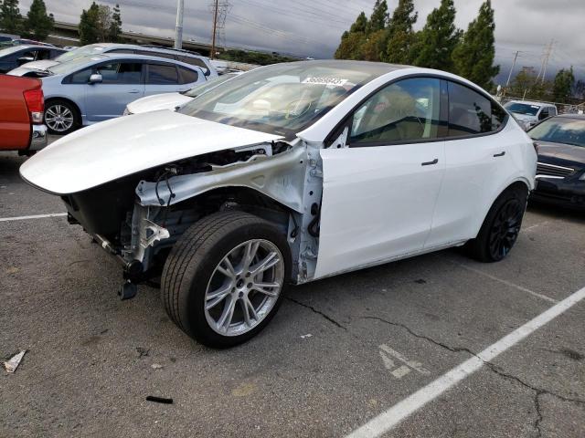 TESLA MODEL Y 2021 5yjygdeexmf273691