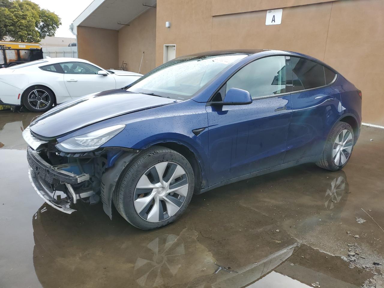 TESLA MODEL Y 2021 5yjygdeexmf276381