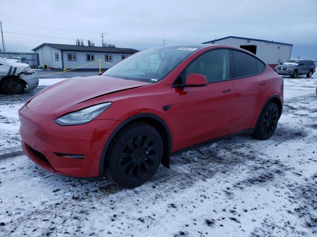 TESLA MODEL Y 2021 5yjygdeexmf278292