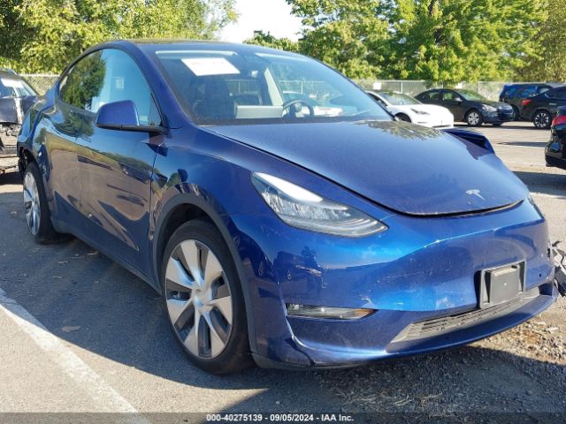 TESLA MODEL Y 2021 5yjygdeexmf278938