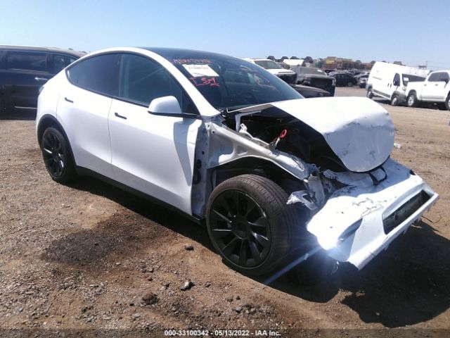 TESLA MODEL Y 2021 5yjygdeexmf279247