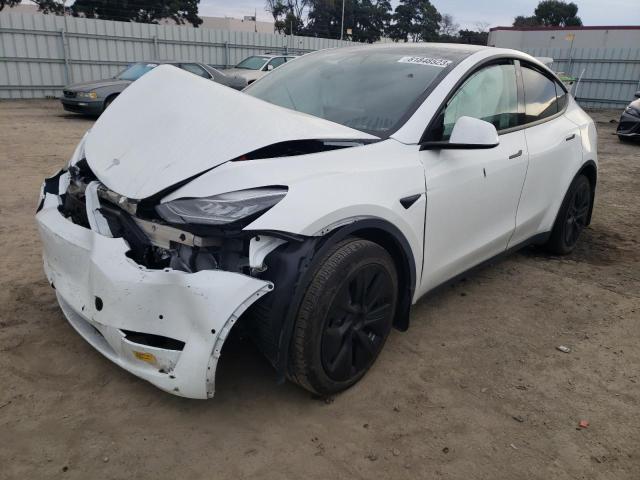 TESLA MODEL Y 2021 5yjygdeexmf295559