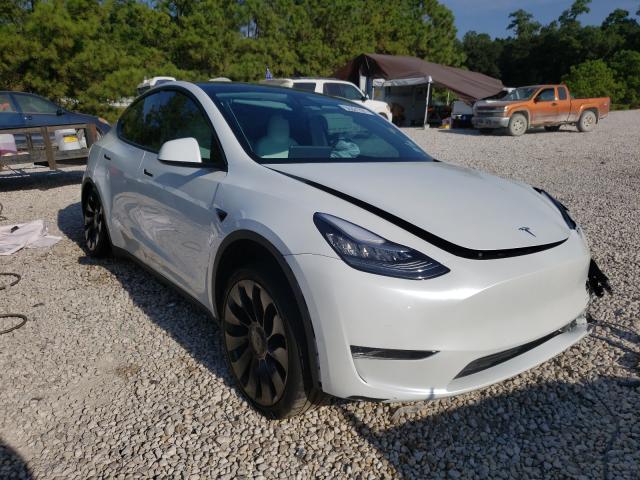 TESLA MODEL Y 2020 5yjygdef0lf018412