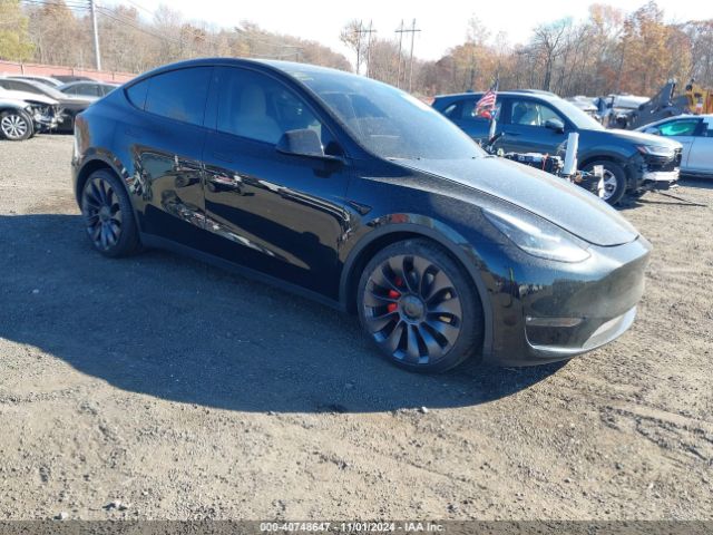 TESLA MODEL Y 2021 5yjygdef0mf215890