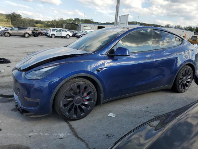 TESLA MODEL Y 2021 5yjygdef0mf227098