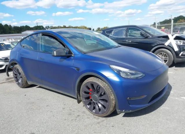 TESLA MODEL Y 2021 5yjygdef0mf230454