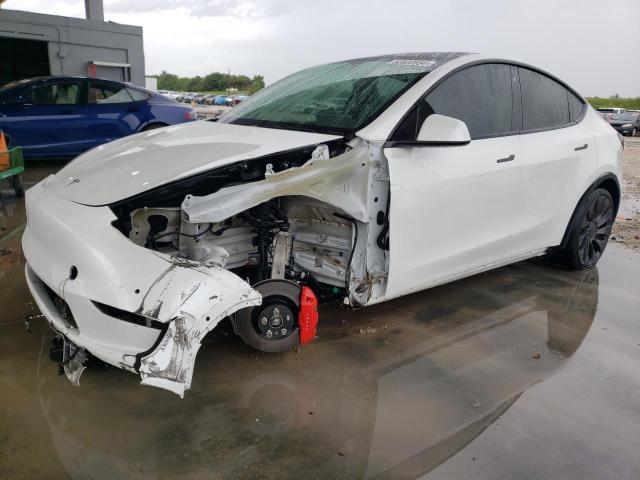 TESLA MODEL Y 2021 5yjygdef0mf251787