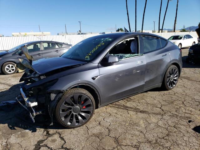 TESLA MODEL Y 2021 5yjygdef0mf266676