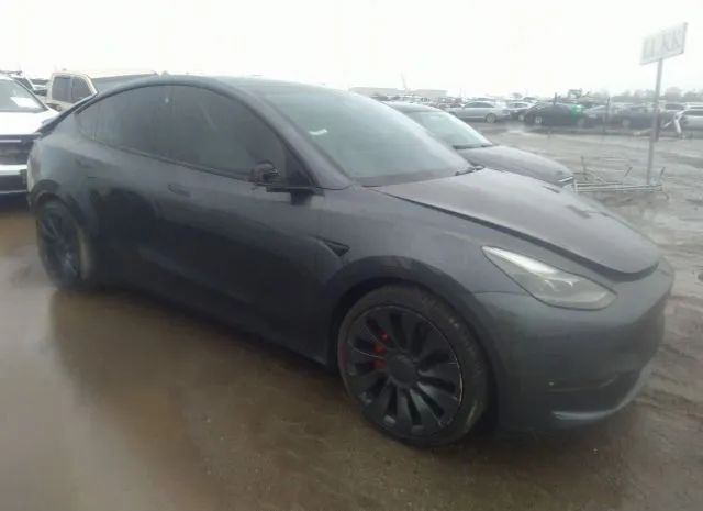 TESLA MODEL Y 2021 5yjygdef0mf277757