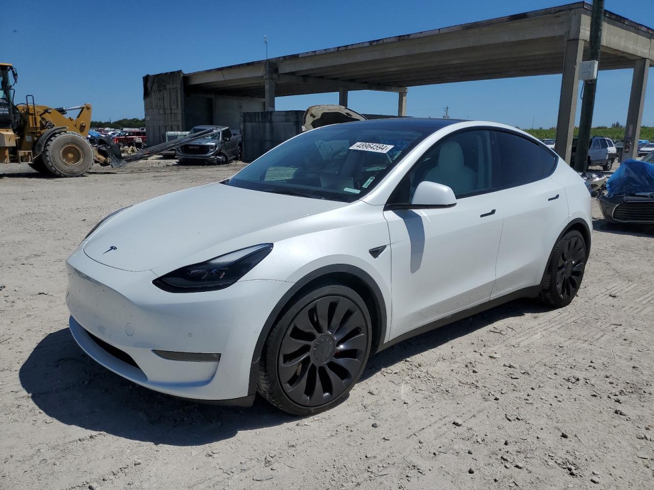 TESLA MODEL Y 2021 5yjygdef0mf304813