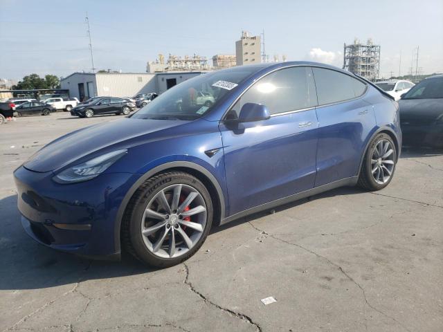 TESLA MODEL Y 2020 5yjygdef1lf001313