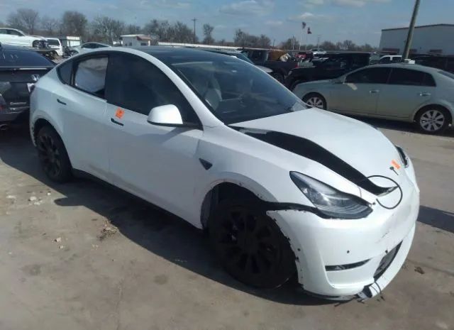 TESLA MODEL Y 2020 5yjygdef1lf002865