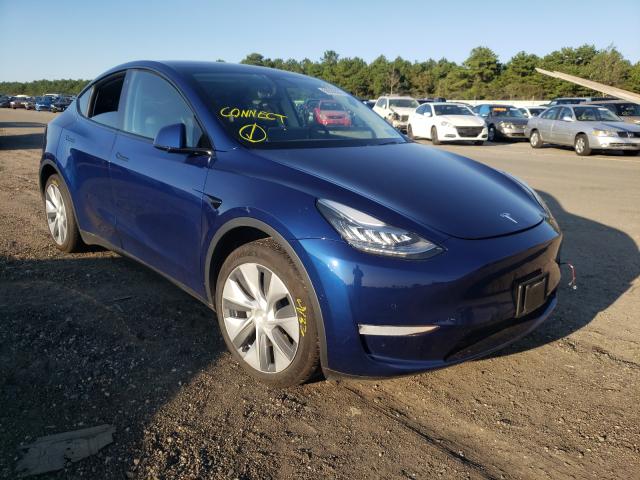 TESLA MODEL Y 2020 5yjygdef1lf005717