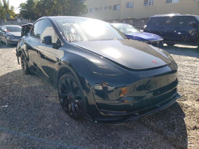 TESLA MODEL Y 2020 5yjygdef1lf028091