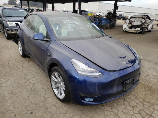 TESLA MODEL Y 2020 5yjygdef1lf038491