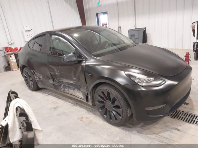 TESLA MODEL Y 2020 5yjygdef1lf051709