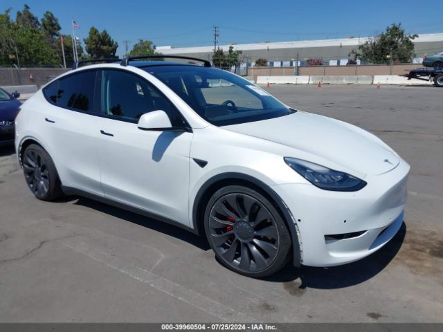 TESLA MODEL Y 2020 5yjygdef1lf058739