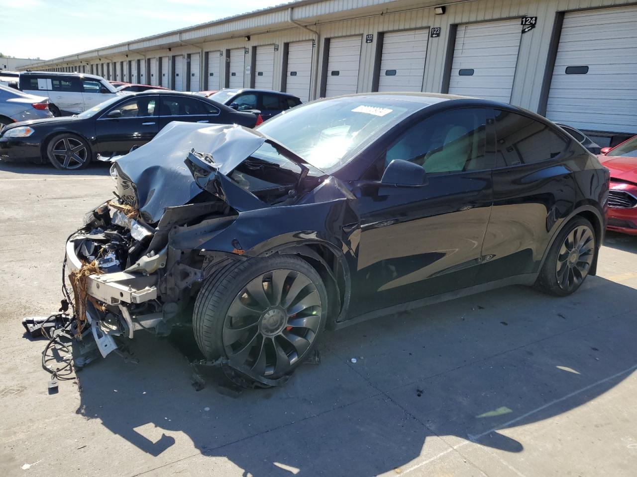 TESLA MODEL Y 2021 5yjygdef1mf081374