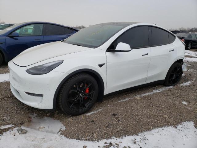 TESLA MODEL Y 2021 5yjygdef1mf182754