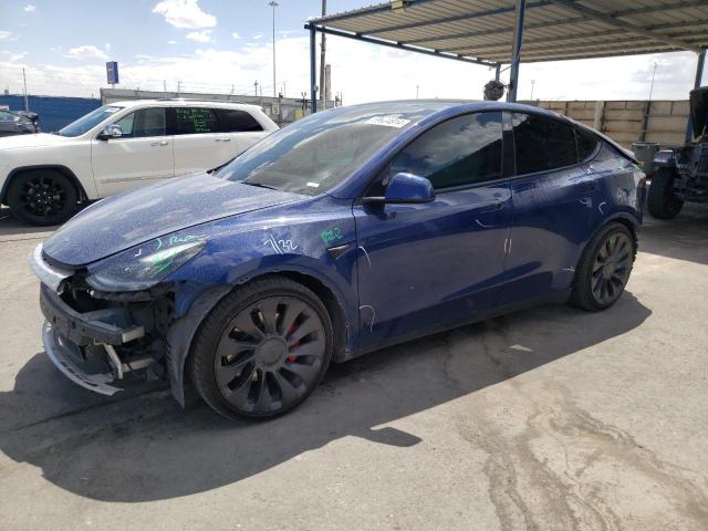 TESLA MODEL Y 2021 5yjygdef1mf197139