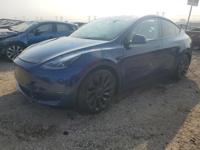 TESLA MODEL Y 2021 5yjygdef1mf209922