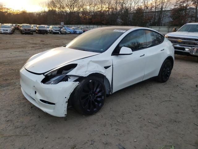 TESLA MODEL Y 2021 5yjygdef1mf240152