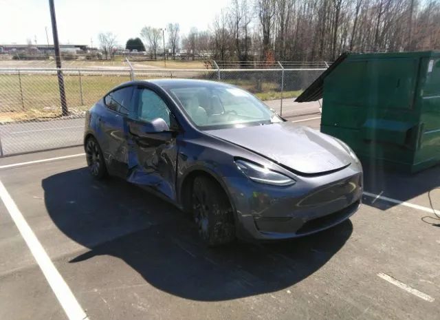 TESLA MODEL Y 2021 5yjygdef1mf252897