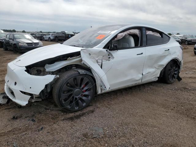 TESLA MODEL Y 2021 5yjygdef1mf266895