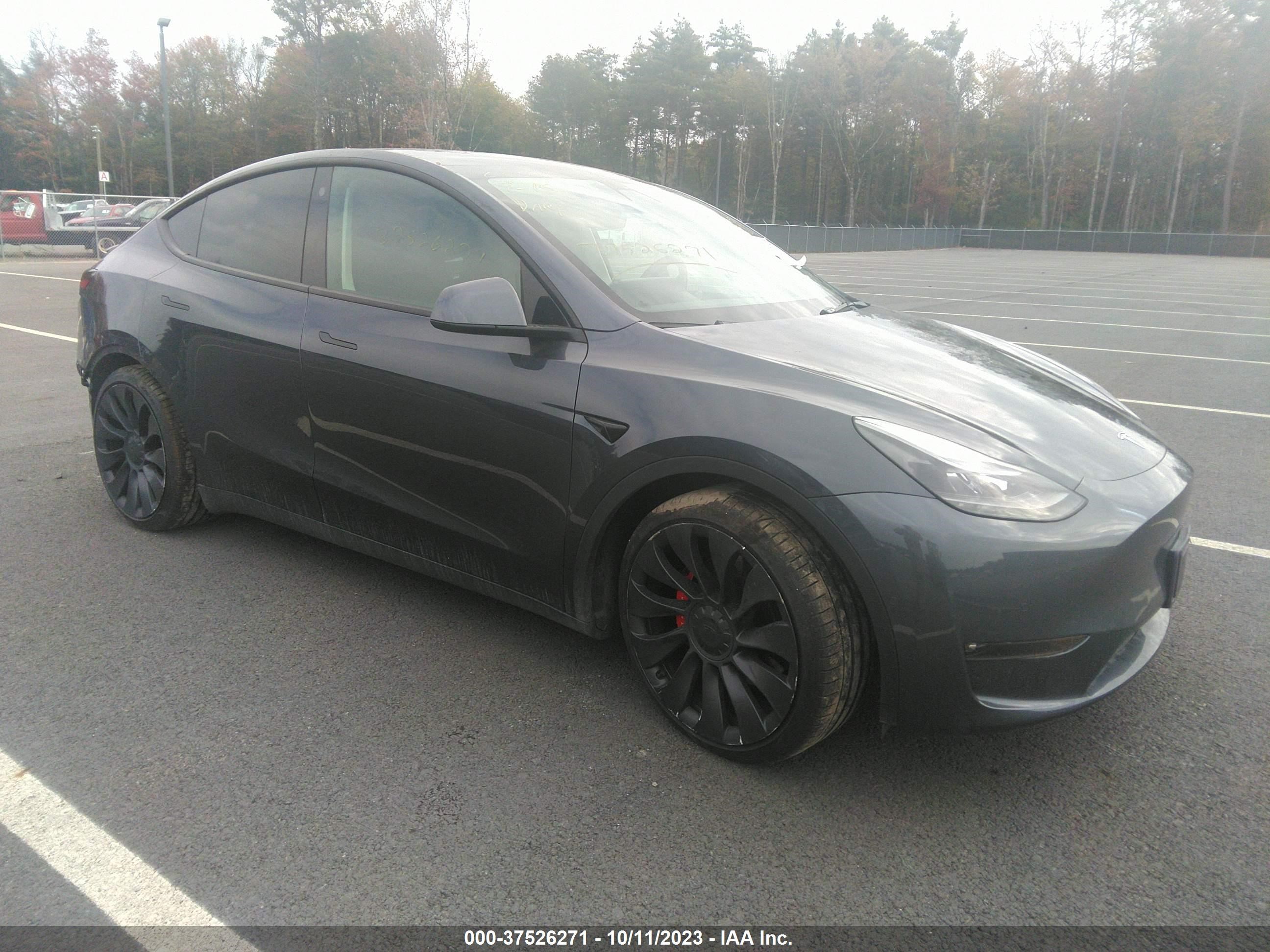 TESLA MODEL Y 2021 5yjygdef1mf269229