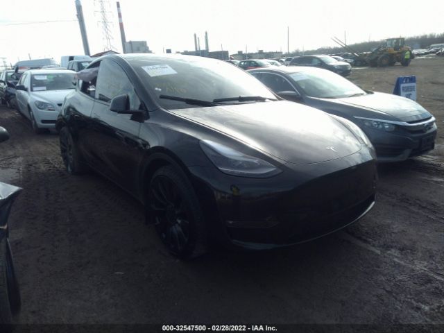 TESLA MODEL Y 2021 5yjygdef1mf271708