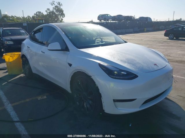 TESLA MODEL Y 2021 5yjygdef1mf272485