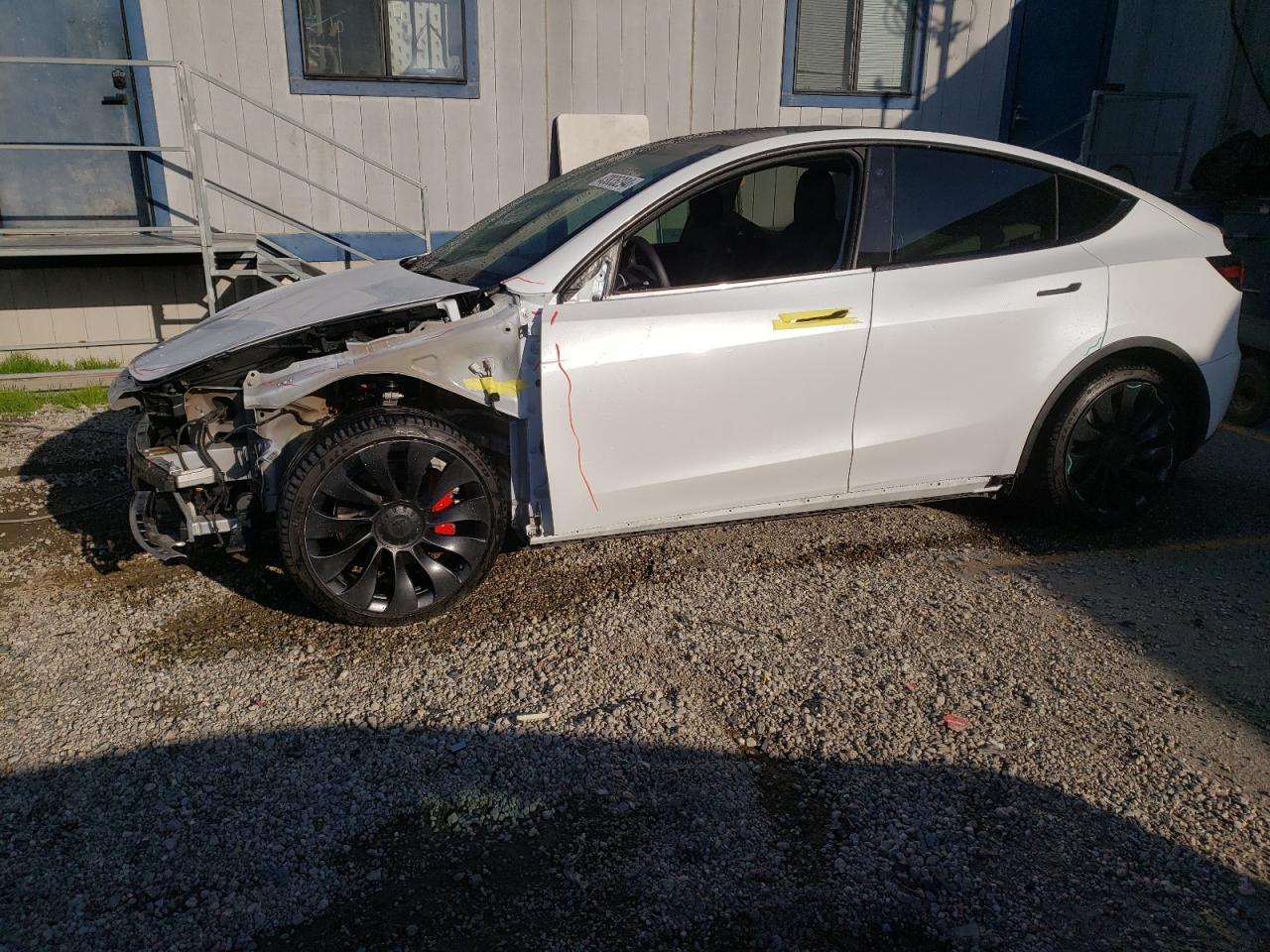 TESLA MODEL Y 2021 5yjygdef1mf276844