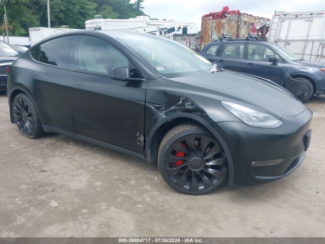 TESLA MODEL Y 2021 5yjygdef1mf302486