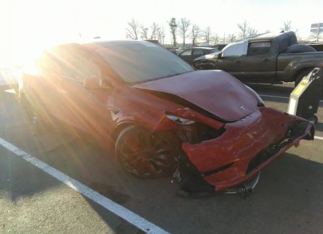 TESLA MODEL Y 2021 5yjygdef1mf305694