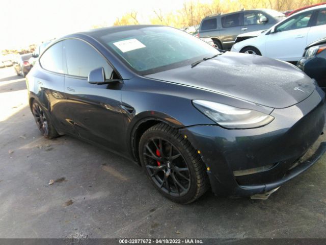 TESLA MODEL Y 2020 5yjygdef2lf000428