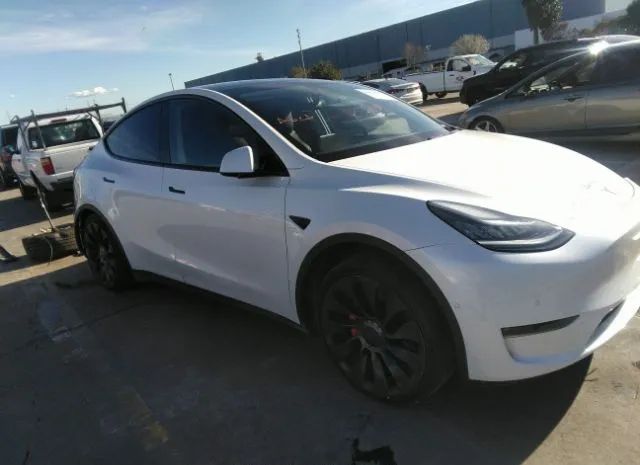 TESLA MODEL Y 2020 5yjygdef2lf001885