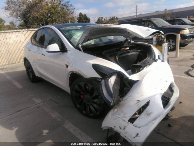 TESLA MODEL Y 2020 5yjygdef2lf024244