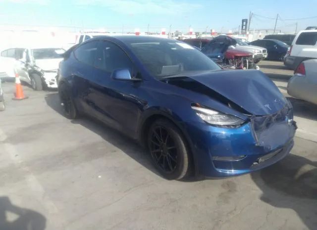 TESLA MODEL Y 2020 5yjygdef2lf057096