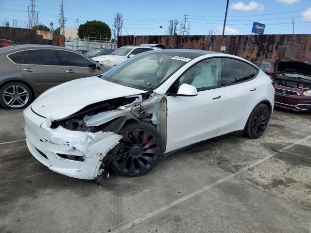 TESLA MODEL Y 2021 5yjygdef2mf157829