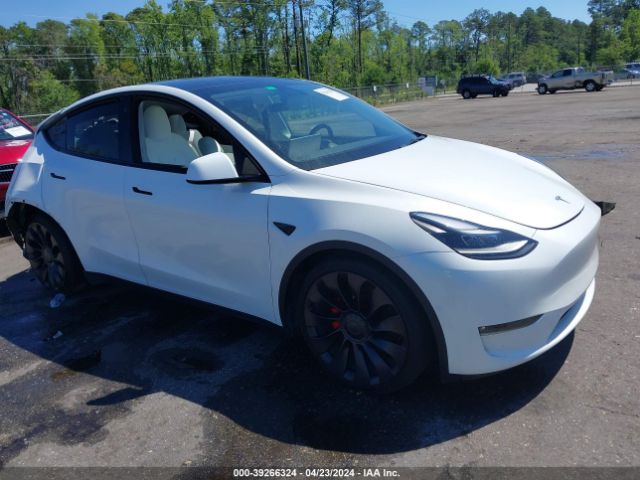 TESLA MODEL Y 2021 5yjygdef2mf230326