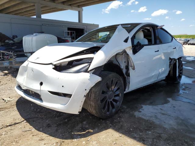 TESLA MODEL Y 2021 5yjygdef2mf252651