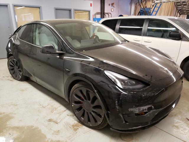 TESLA MODEL Y 2021 5yjygdef2mf263407