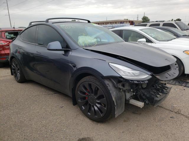 TESLA MODEL Y 2020 5yjygdef3lf016394