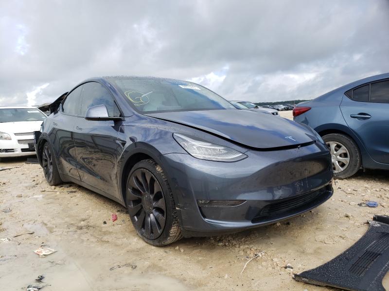 TESLA MODEL Y 2020 5yjygdef3lf025872