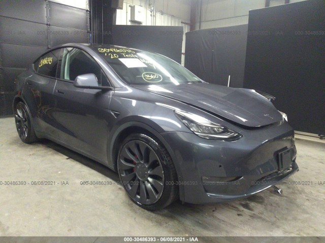 TESLA MODEL Y 2020 5yjygdef3lf033664