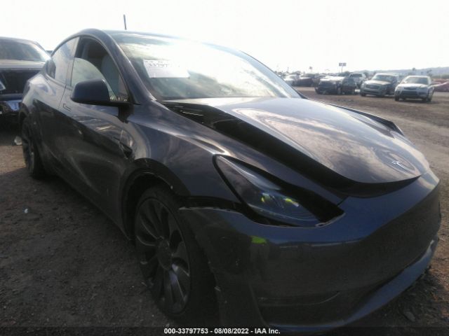 TESLA MODEL Y 2021 5yjygdef3mf134088