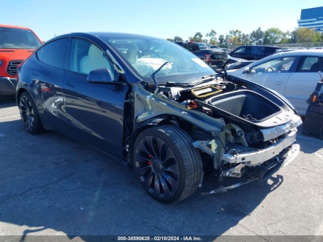 TESLA MODEL Y 2021 5yjygdef3mf134768