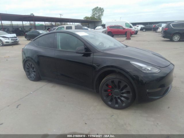 TESLA MODEL Y 2021 5yjygdef3mf230531