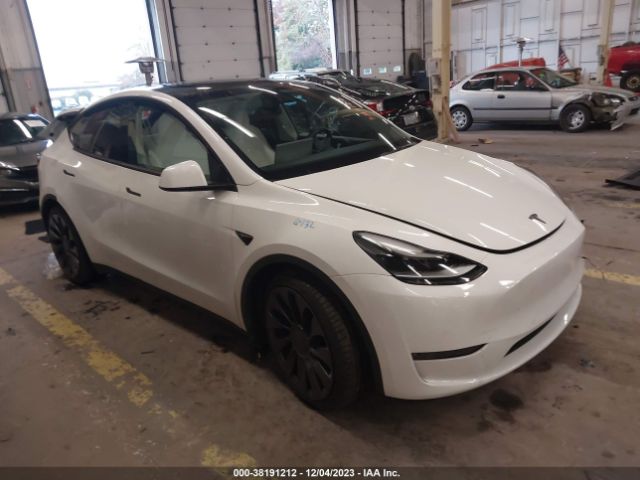 TESLA MODEL Y 2021 5yjygdef3mf252125