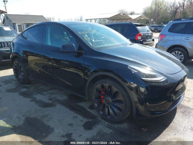 TESLA MODEL Y 2021 5yjygdef3mf267109